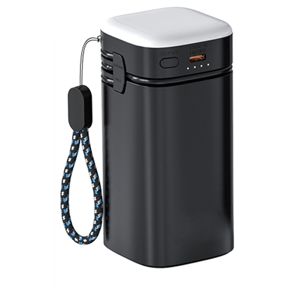 Повербанк Atria 20000mAh, PD/22.5W, QC/3.0, Built-in flashlight, Black (WPD-69B) Повербанк Atria 20000mAh, PD/22.5W, QC/3.0, Built-in flashlight, Black (WPD-69B)