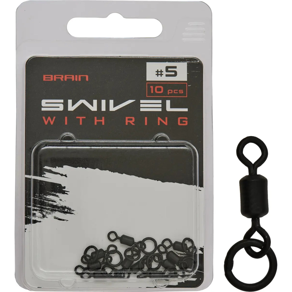 Вертлюг Brain Swivel With Ring No.5 (10 шт/уп) SGCA-8013-5 (1858.24.77)