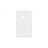 Чохол до мобільного телефона для Nokia Lumia 525 (White Clear) Elastic PU Drobak (216397)