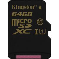 Карта пам'яті Kingston 64GB microSD Class10 UHS-I U1 (SDCA10/64GBSP)