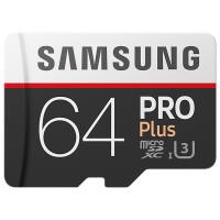 Карта пам'яті Samsung 64GB microSD class 10 PRO PLUS UHS-I G3 (MB-MD64GA/RU)