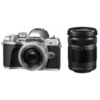 Цифровий фотоапарат Olympus E-M10 mark III Pancake Double Zoom 14-42+40-150Kit S/S/B (V207074SE000)