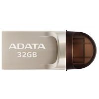 USB флеш накопичувач ADATA 32GB UC370 Golden USB 3.1 Type-C (AUC370-32G-RGD)