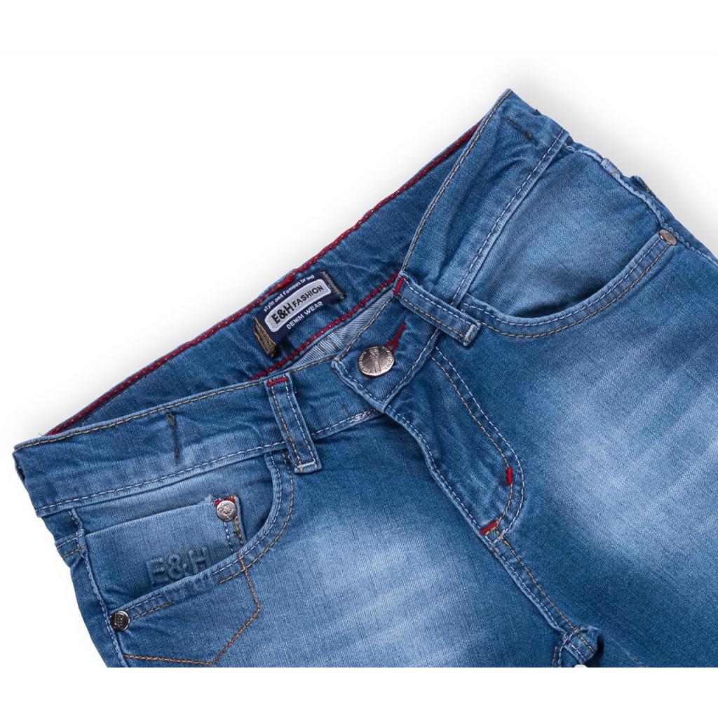 Джинси дитячі E&H завужені (20123-140B-blue)