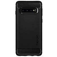 Чохол до мобільного телефона Spigen Galaxy S10+ Rugged Armor Matte Black (606CS25765)