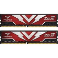 Модуль пам'яті для комп'ютера DDR4 16GB (2x8GB) 2666 MHz T-Force Zeus Red Team (TTZD416G2666HC19DC01)