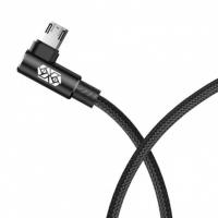 Дата кабель USB 2.0 AM to Micro 5P 1.0m MVP Elbow Black Baseus (CAMMVP-A01)