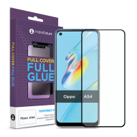 Скло захисне MakeFuture Oppo A54 Full Cover Full Glue (MGF-OPA54)