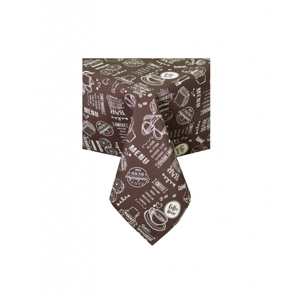 Скатертина Прованс Brown Breakfast 120х136 см (11061)