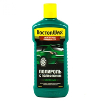 Автополіроль DoctorWax кольорова с тефлоном зелен. 300мл (DW8449)