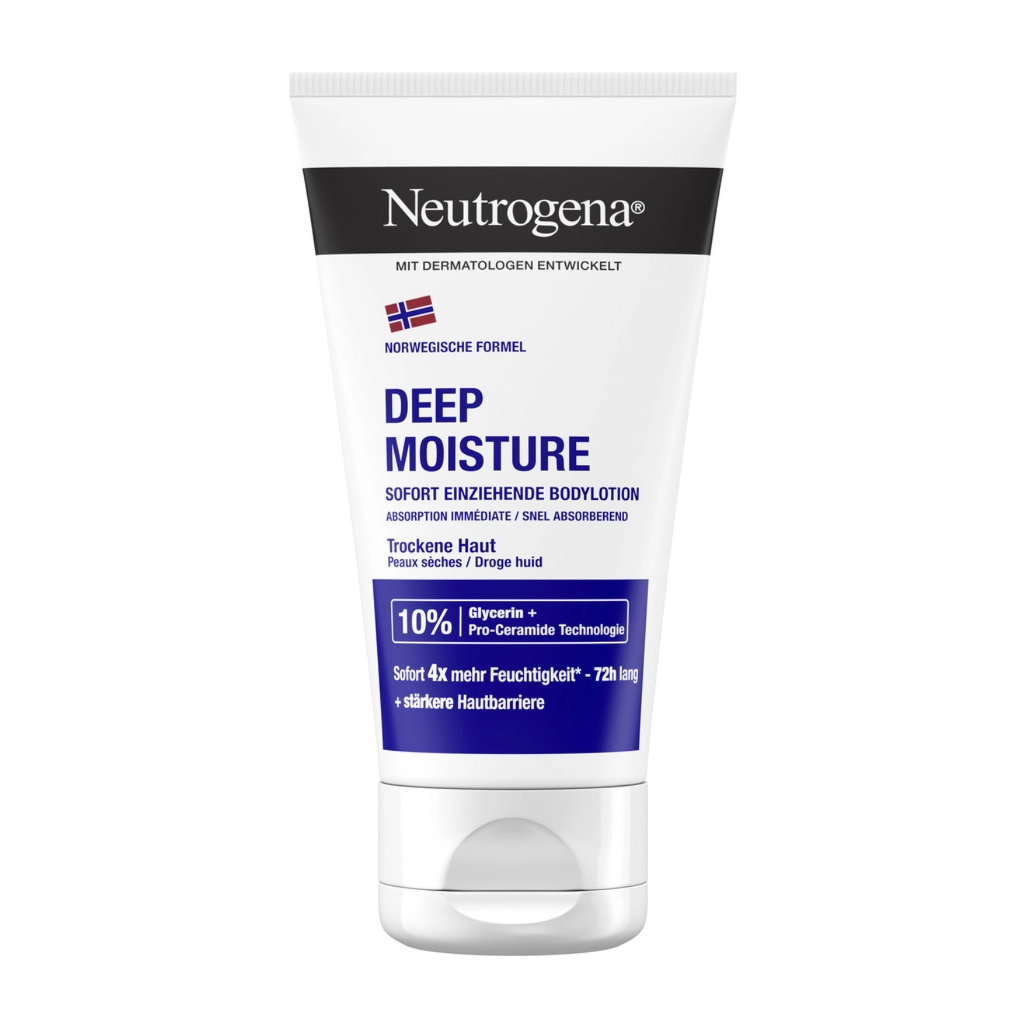 Лосьйон для тіла Neutrogena Глибоке зволоження для сухої шкіри 75 мл (3574660577518/3574661750538)