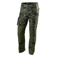 Штани робочі Neo Tools CAMO, розмір M (50), 255 г/м2, з відсіком для наколінників, (81-221-M)