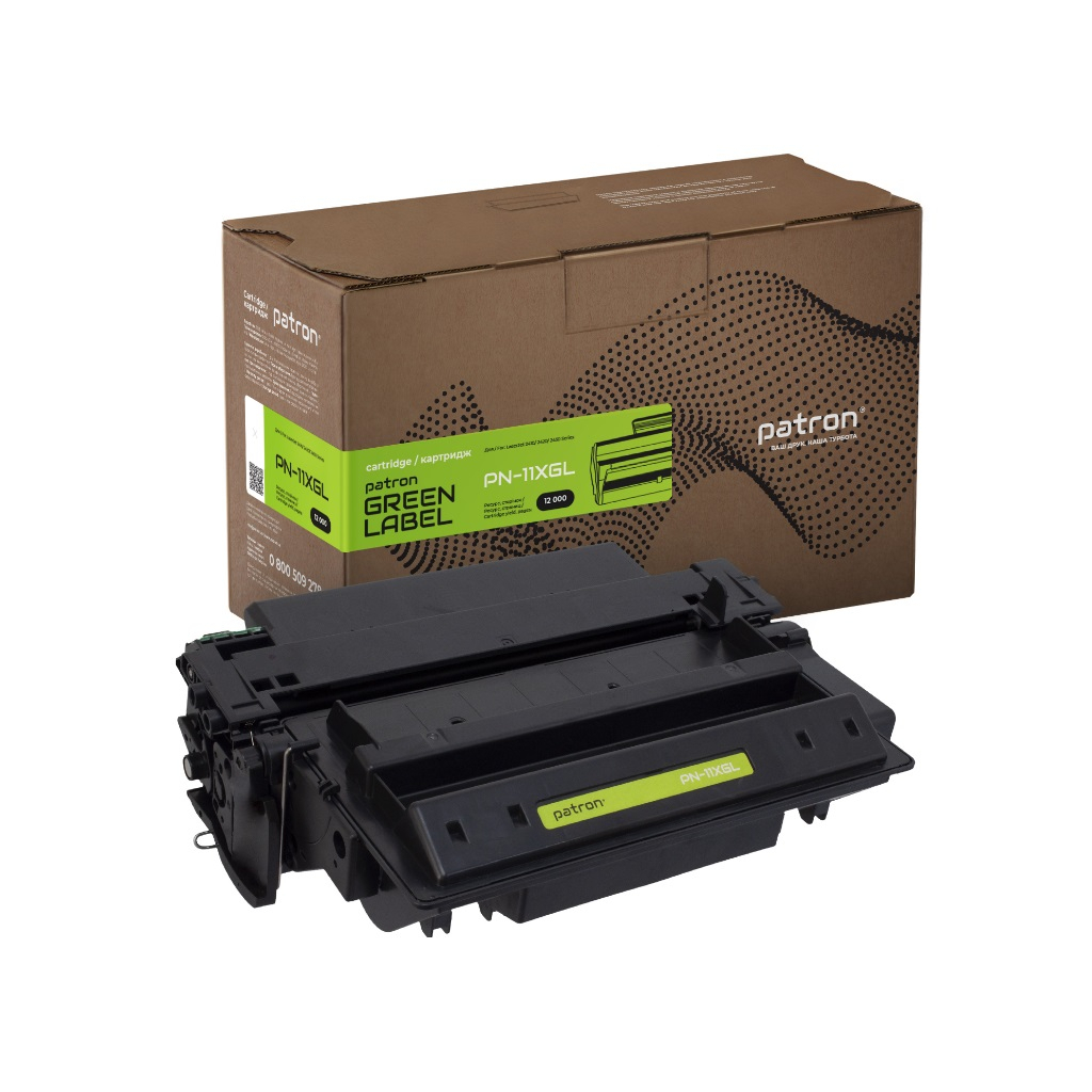 Картридж Patron HP 11X (Q6511X) Green Label (PN-11XGL) Картридж Patron HP 11X (Q6511X) Green Label (PN-11XGL)