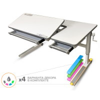 Парта Mealux Sherwood XL Multicolor Lite (BD-860 W/MC Lite)