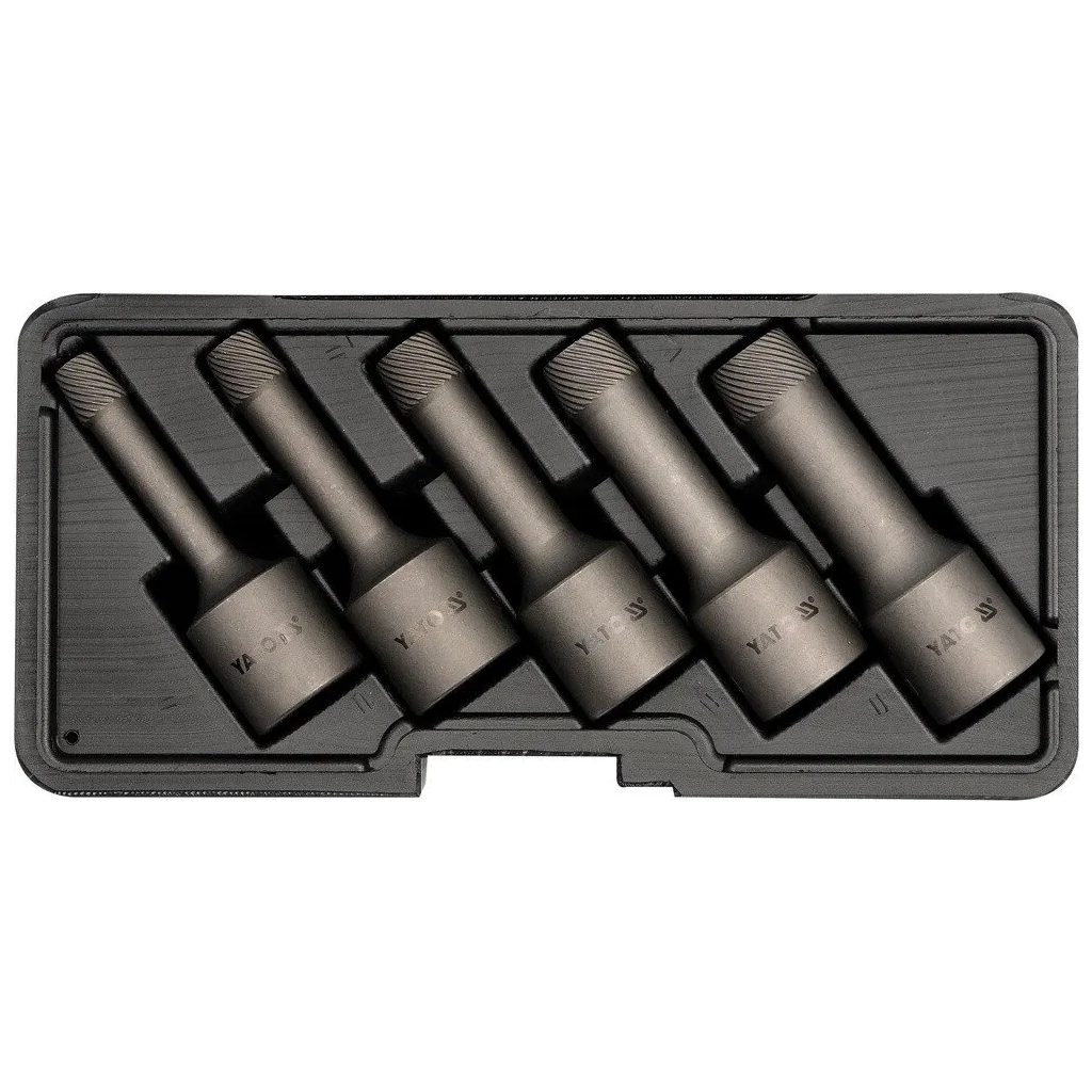 Екстрактор Yato YT-0624 набір 5 шт 8 ,10, 12, 14, 16 мм (YT-0624)