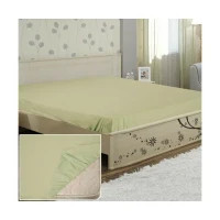 Sheet Yaroslav on an elastic calico 05 olive 200x140x20 (38158)