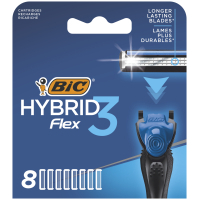 Змінні касети Bic Flex 3 Hybrid 8 шт. (3086123480933)