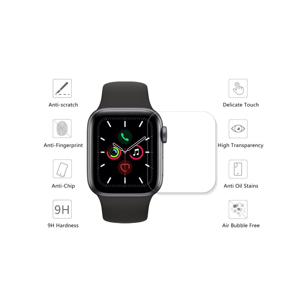 Плівка захисна Drobak Ceramics Apple Watch SE 44mm (2 шт) 313119 (313119) Плівка захисна Drobak Ceramics Apple Watch SE 44mm (2 шт) 313119 (313119)
