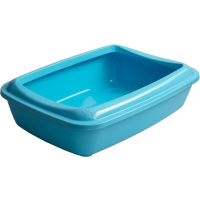 Toilet for cats AnimAll CNR-106 with a spatula 50x37x13.5 cm blue (2000981202507)
