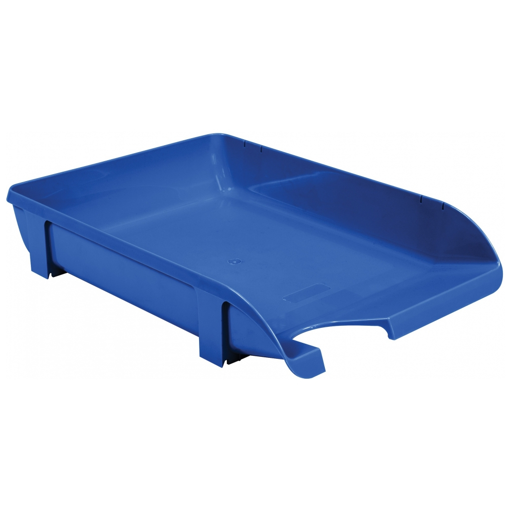 Лоток для паперів Economix горизонтальний пластик, блакитний непрозорий (E31801-22) Лоток для паперів Economix горизонтальний пластик, блакитний непрозорий (E31801-22)