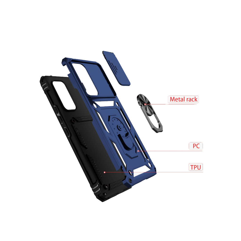 Чохол до мобільного телефона BeCover Military Motorola Moto G72 Blue (709096) Чохол до мобільного телефона BeCover Military Motorola Moto G72 Blue (709096)