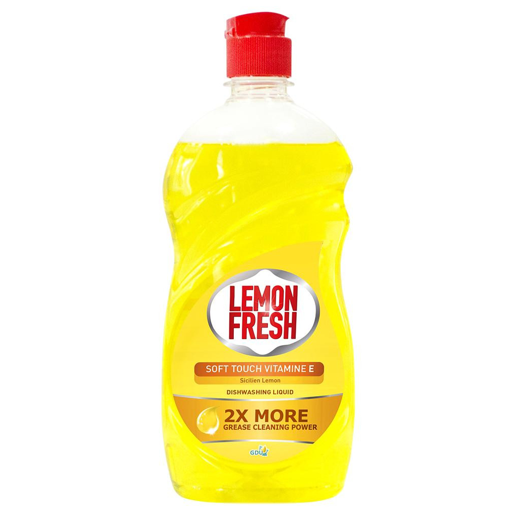 Засіб для ручного миття посуду Lemon Fresh Сицилійський лимон 500 мл (4820167000219)