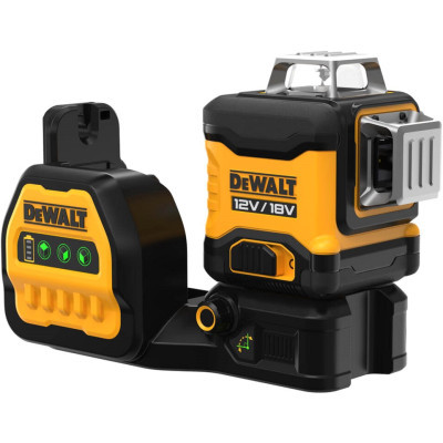 Лазерний нівелір DeWALT лінійний 10.8/12/18В XR Li-Ion, зелений промінь, 1x2Ah 18V, TSTAK (DCE089D1G18)