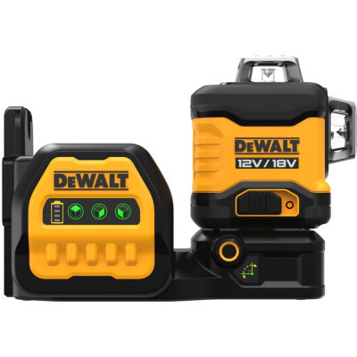 Лазерний нівелір DeWALT лінійний 10.8/12/18В XR Li-Ion, зелений промінь, 1x2Ah 18V, TSTAK (DCE089D1G18)