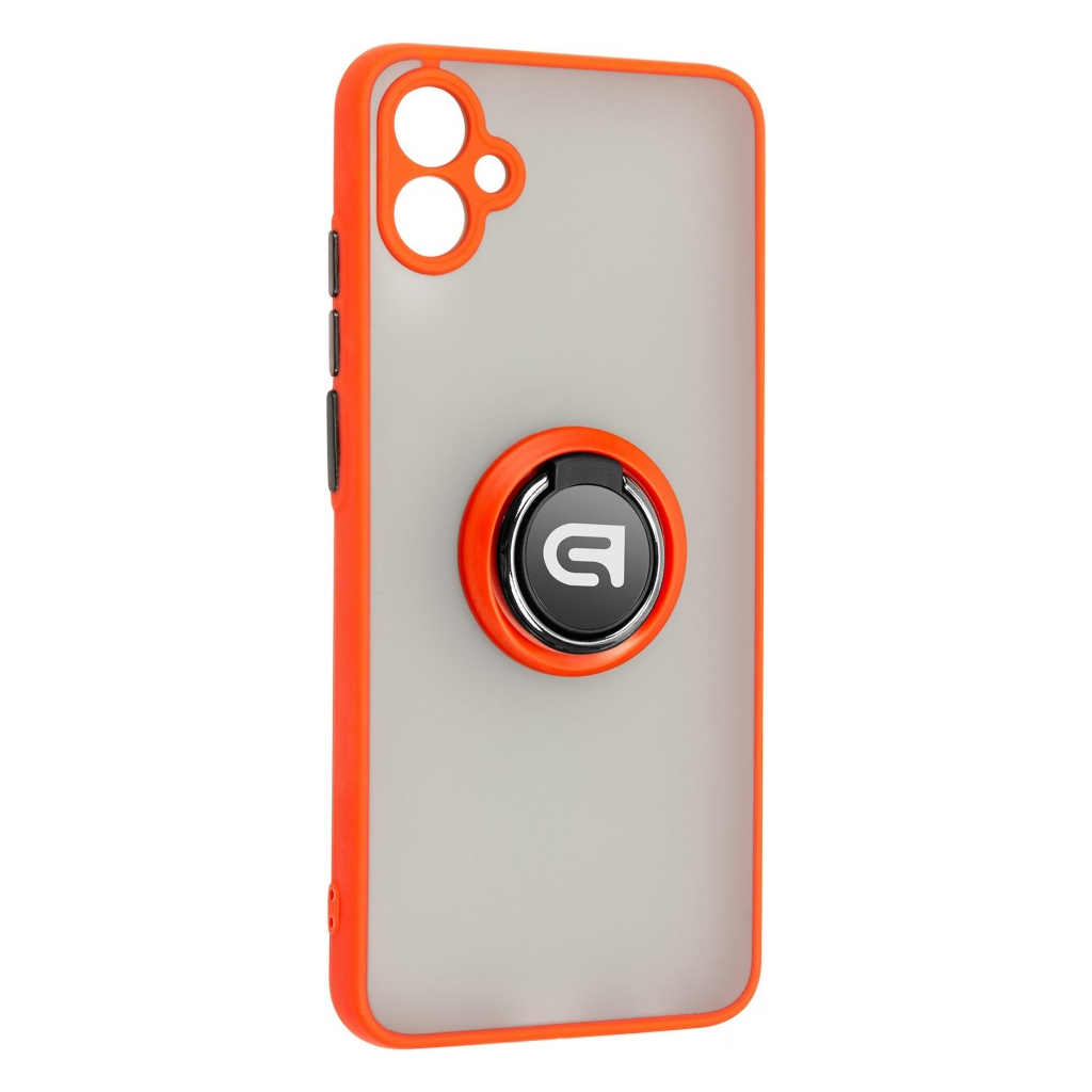 Чохол до мобільного телефона Armorstandart Frosted Matte Ring Samsung A04e (A042) Red (ARM68349) Чохол до мобільного телефона Armorstandart Frosted Matte Ring Samsung A04e (A042) Red (ARM68349)