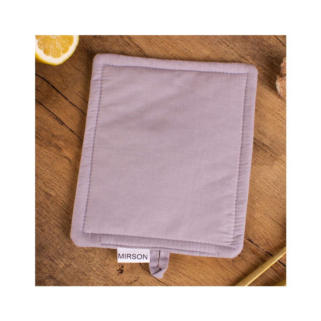 Кухонна прихватка MirSon Бязь 16-5703 Light Gray (2200006753599)