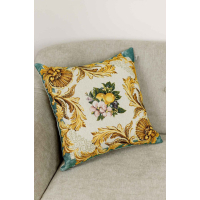 Provence tapestry pillowcase 45x45 cm Verna Fruits with monograms (4823093447325)