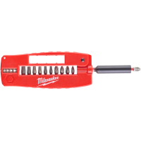 Bit set Milwaukee SHOCKWAVE "Crocodile 2", 12 pcs (4932430910)