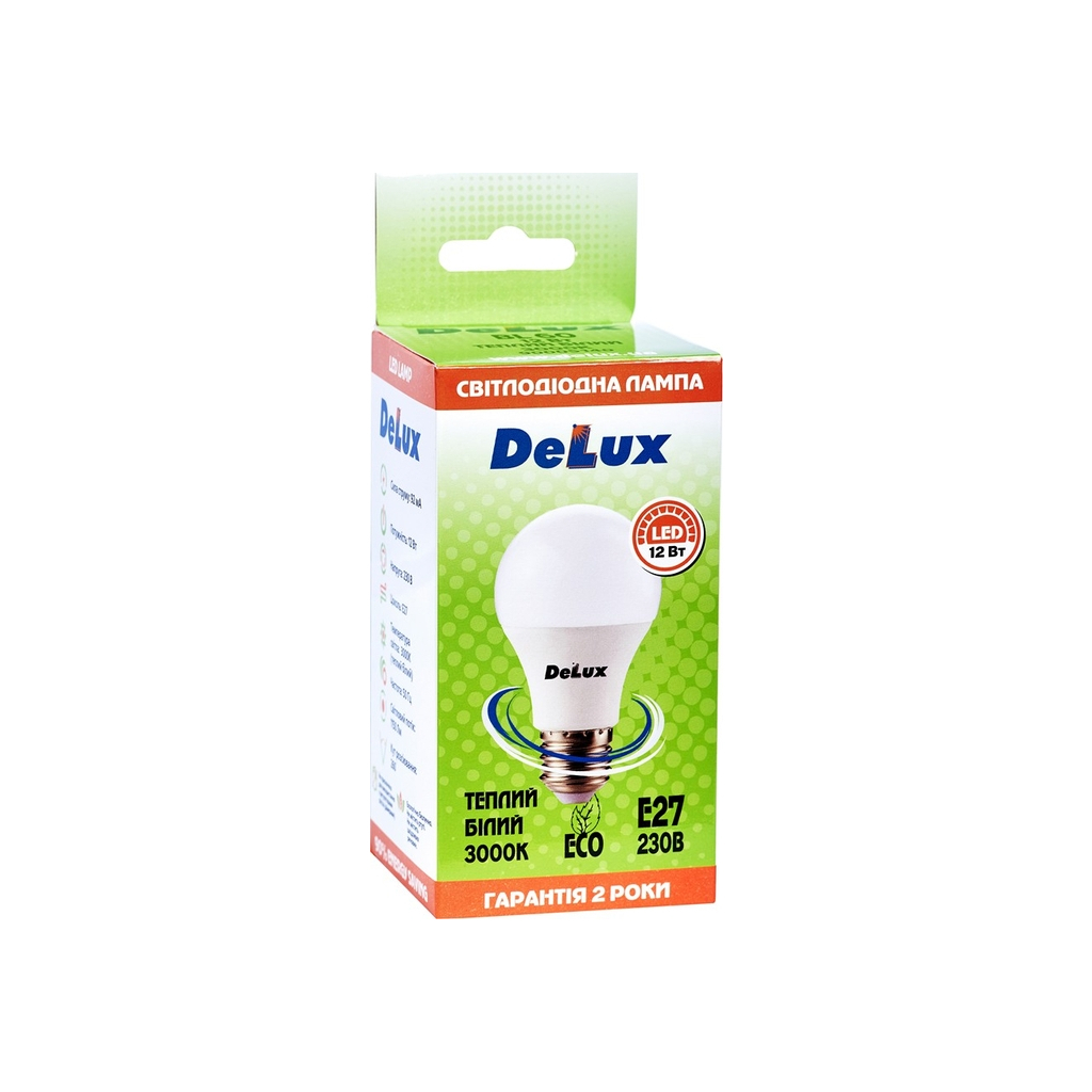 Лампочка Delux BL 60 12 Вт 3000K (90011749)
