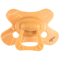 Difrax Natural pacifier, 12+ months (804 Apricot_veins)