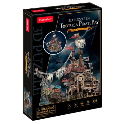 Пазл Cubic Fun 3D Піратський корабель Тортуга (T4039h)