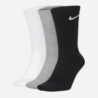 Socks Nike U NK EVERYDAY LTWT CREW 3PR SX7676-901 46-50 3 pairs Black/White/Grey (888407237393)