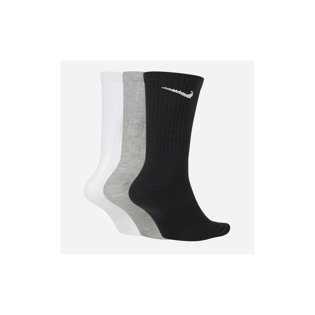 Шкарпетки Nike U NK EVERYDAY LTWT CREW 3PR SX7676-901 46-50 3 пари Чорний/Білий/Сірий (888407237393)