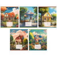 Notebook September 1 1B House colorful 36 sheets cell (767051)