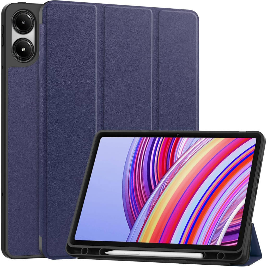 Чохол до планшета BeCover Flexible TPU Mate Xiaomi Poco Pad / Poco Pad M1 (12.1") Deep Blue (711583) Чохол до планшета BeCover Flexible TPU Mate Xiaomi Poco Pad / Poco Pad M1 (12.1") Deep Blue (711583)