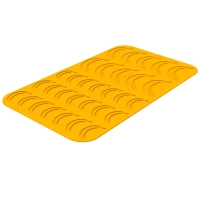 Baking mold Silikomart "banana" 103 x 52 h 2 mm + 62 x 31 h 2 mm (BANANA)