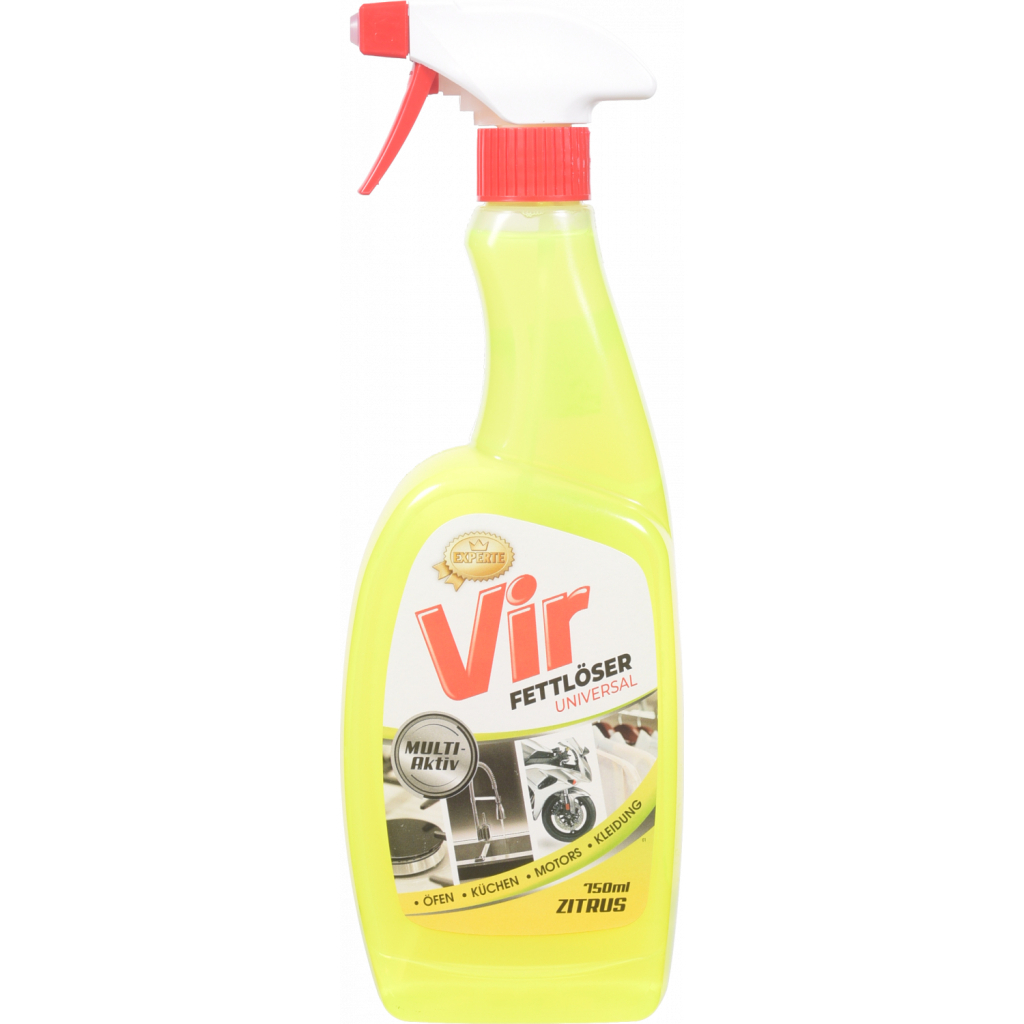 Спрей для чищення кухні Vir Multi-Aktiv Знежирювач універсальний Лимон 750 мл (3801003000274)