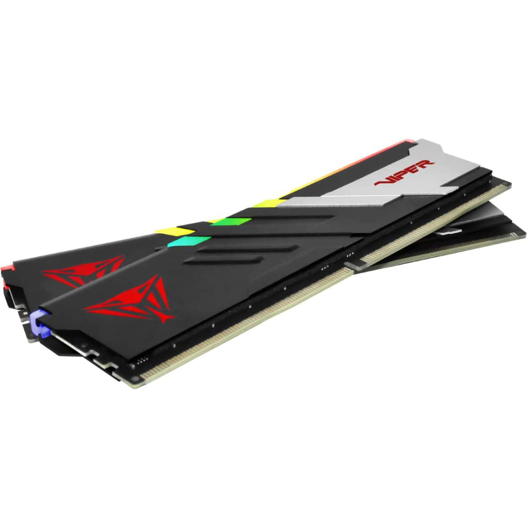 Модуль пам'яті для комп'ютера DDR5 64GB (2x32GB) 6000 MHz Viper Venom RGB Patriot (PVVR564G600C36K)