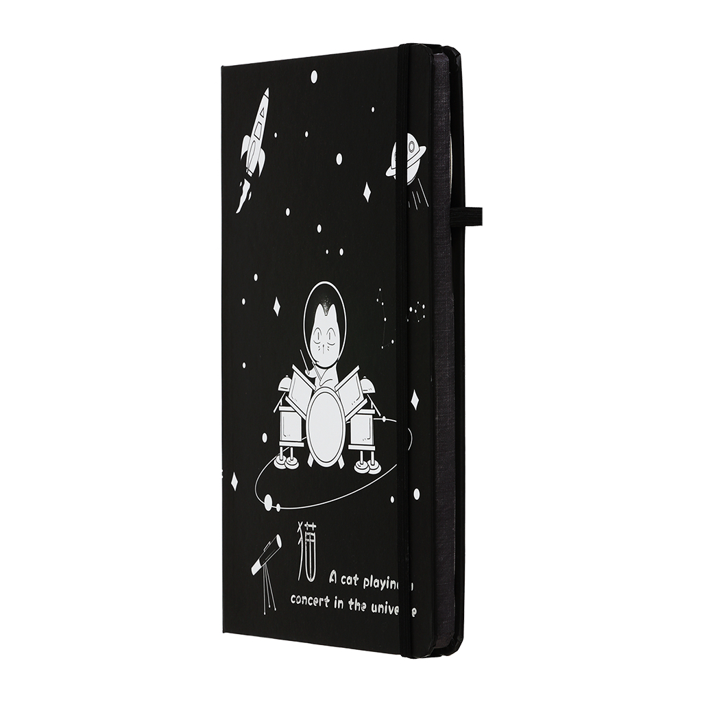 Книга записна ZiBi Cosmo A5 в клітинку тверда обкладинка на резинці 80 аркушів (ZB.115105) Книга записна ZiBi Cosmo A5 в клітинку тверда обкладинка на резинці 80 аркушів (ZB.115105)