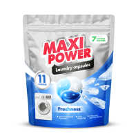 Capsules for washing Maxi Power Freshness 11 pcs. (4823098414964)