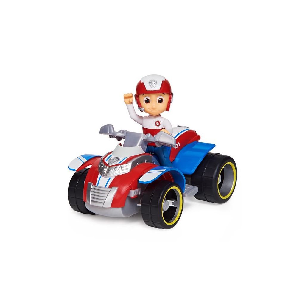 Ігровий набір Paw Patrol Рятувальний автомобіль з водієм Райдер (SM16775/8807)