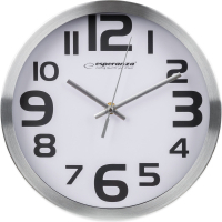 Wall clock Esperanza Wall Clock Zurich 25 cm White (EHC013W)