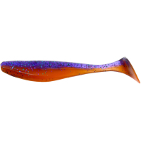 Fishing silicone FishUP Wizzle Shad 3" 207 - Dark Violet/Orange (8pcs/pack) (1864.07.13)