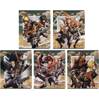 Kite Attack on Titan notebook, 24 sheets, grid (AT24-238)