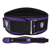 Athletic belt RDX RX3 EVA Curve neoprene Purple S (WBE-RX3PR-S)