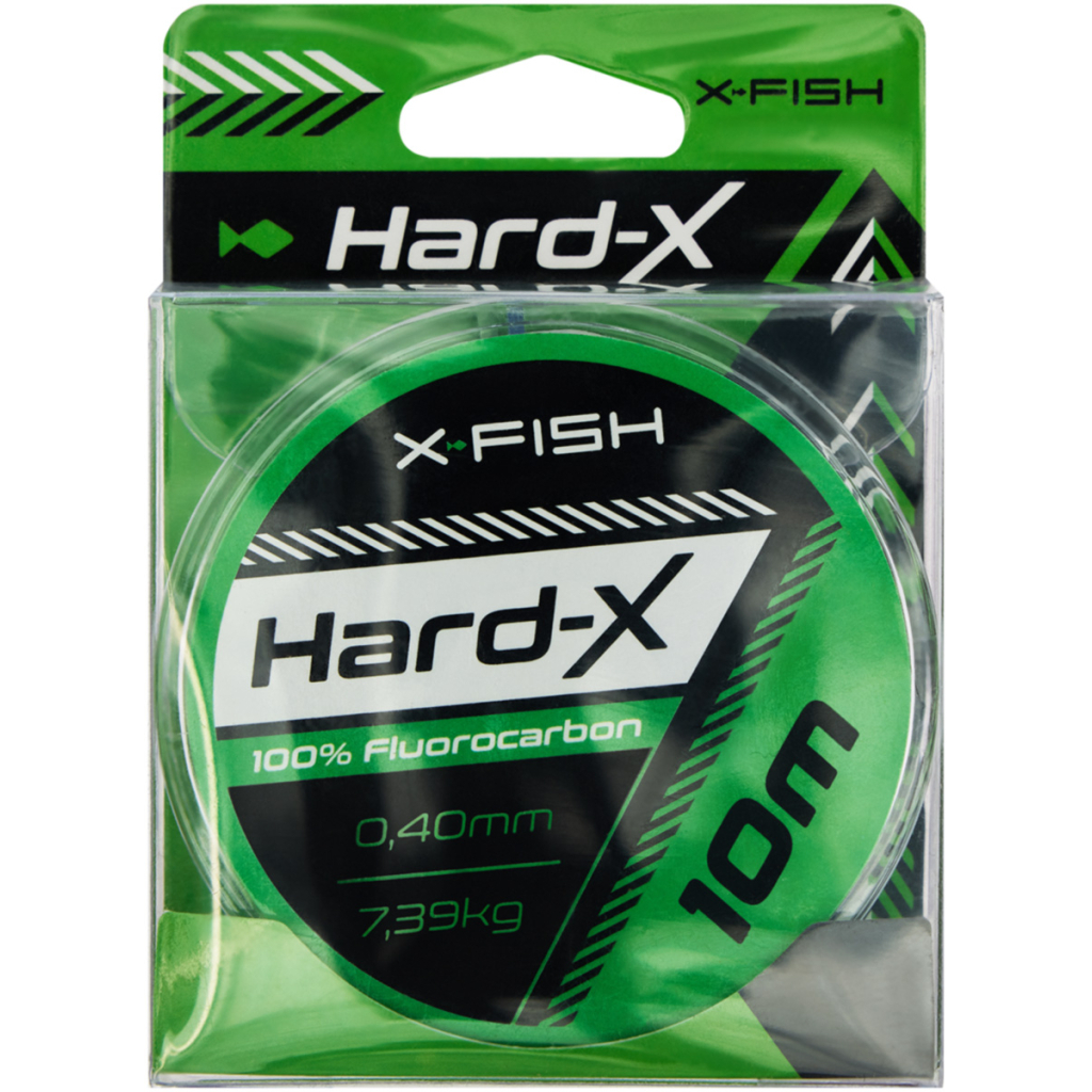 Флюорокарбон X-Fish Hard-X 10m (clear) 0.40mm 7.39kg (1917.03.72)